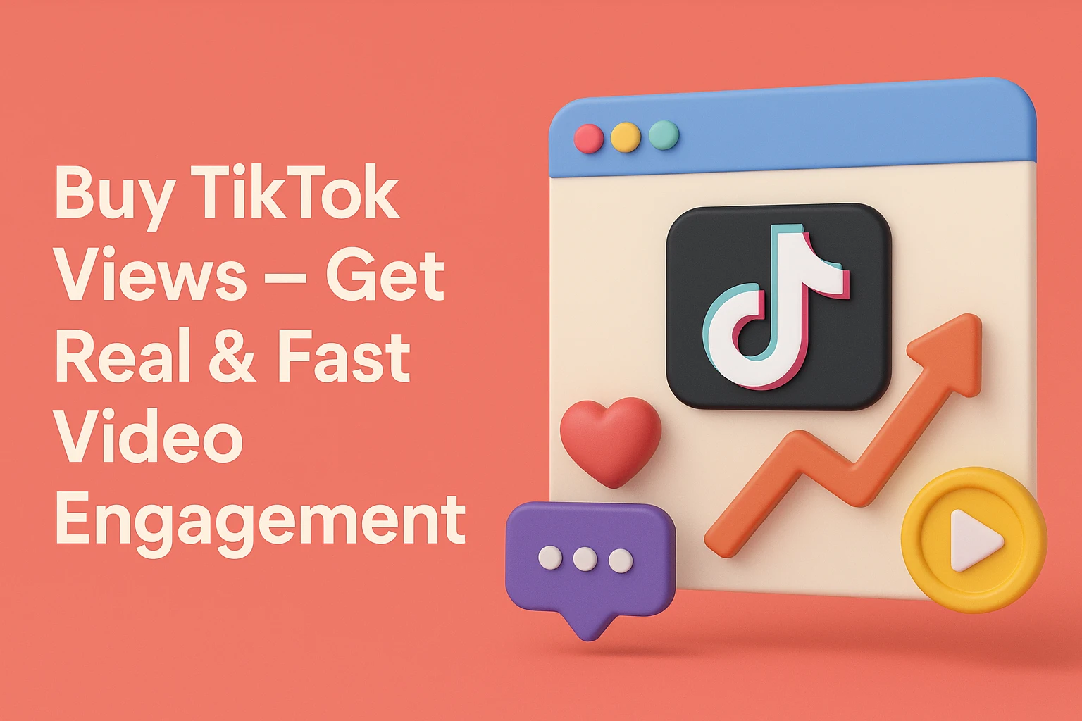 buy tiktok views get real and fast video engagement