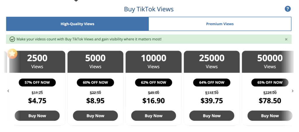famety buy tiktok views